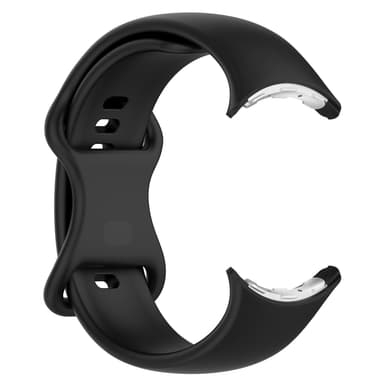 Silikonarmband för Google Pixel Watch 3 Svart L