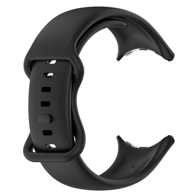 Silikonarmband för Google Pixel Watch 3 Svart L