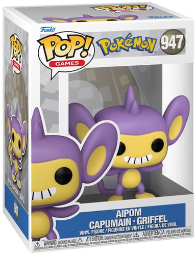 Funko Pokemon actionfigur (Aipom Capumain-Griffel)