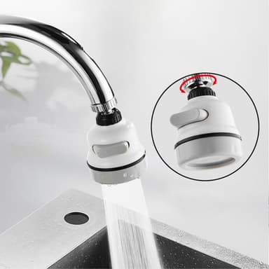Kran Booster Dusch Sprinkler Kökskran Vattenbesparande