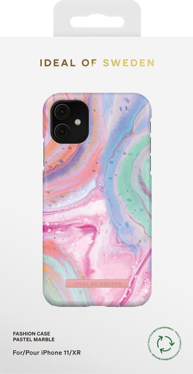 Ideal of Sweden Fashion fodral till iPhone 11/XR (pastellmarmor)