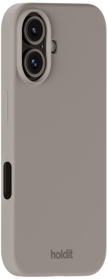 Holdit Silicone iPhone 16 fodral (taupe)