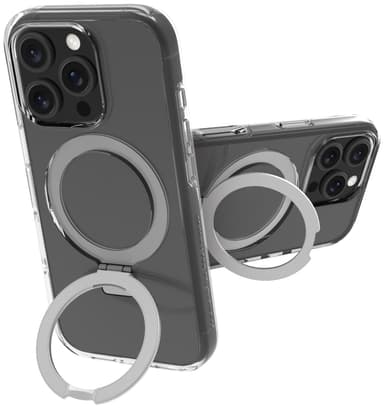 Dbramante1928 Iceland Ultra MS Kickstand iPhone 16 Pro skal (klar)