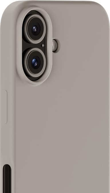 Holdit Silicone iPhone 16 fodral (taupe)