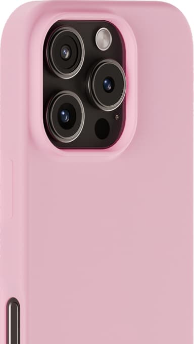 Holdit Silicone iPhone 16 Pro fodral (rosa)