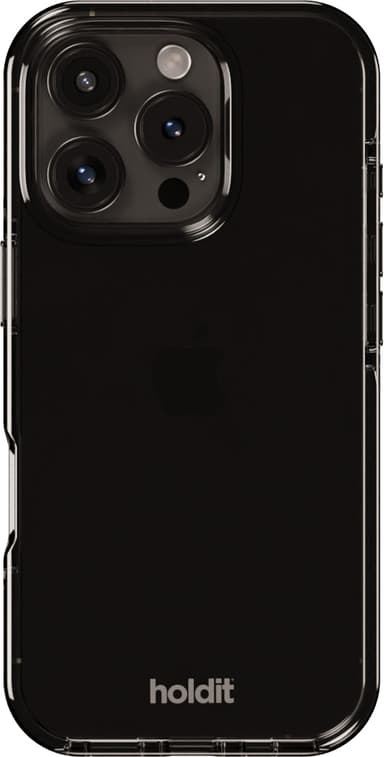 Holdit Seethru iPhone 16 Pro fodral (svart)