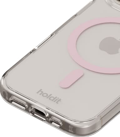 Holdit iPhone 16 Pro Max MagSafe fodral (rosa)
