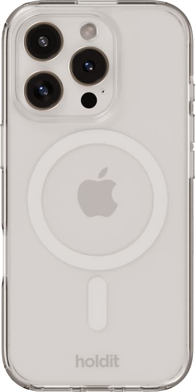 Holdit iPhone 16 Pro Max MagSafe fodral (vitt)