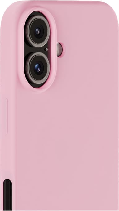 Holdit Silicone iPhone 16 fodral (rosa)