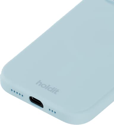 Holdit Silicone iPhone 16 fodral (mineralblått)