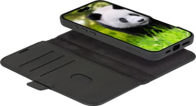 Dbramante1928 Lynge MagSafe iPhone 16 plånboksfodral (svart)