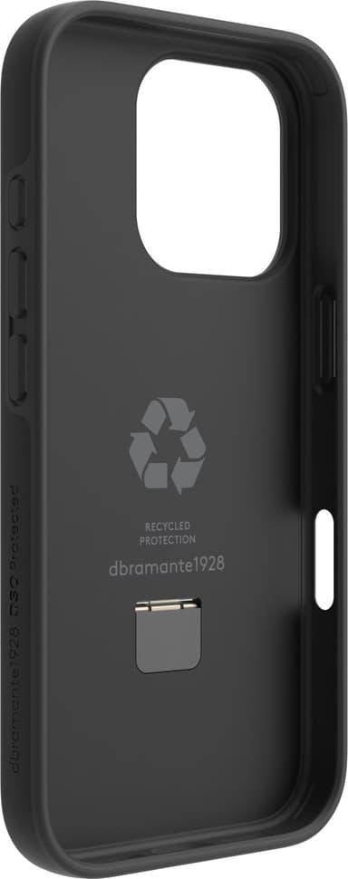 Dbramante1928 Iceland Ultra MS Kickstand iPhone 16 Pro fodral (svart)