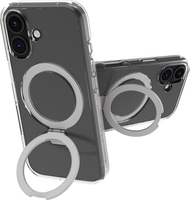 Dbramante1928 Iceland Ultra MS Kickstand iPhone 16 skal (klar)