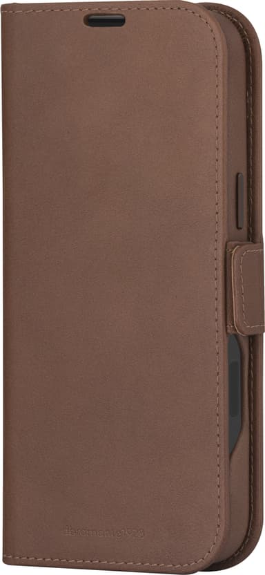 Dbramante1928 Lynge MagSafe iPhone 16 Pro Max plånboksfodral (brunt)