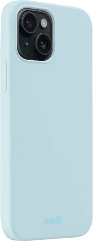 Holdit Silicone iPhone 14/13 fodral (mineralblått)
