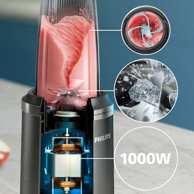 Philips 5000 blender HR2766/00 (rostfritt stål)