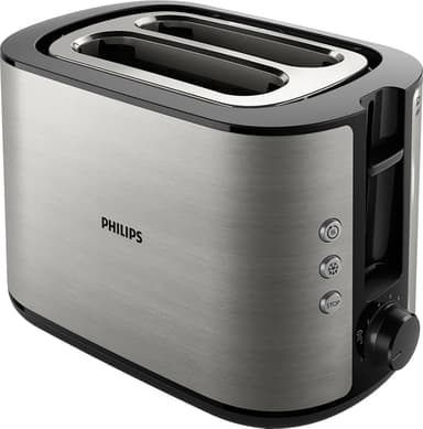 Philips Viva Collection brödrost HD2650/90 (rostfritt stål)