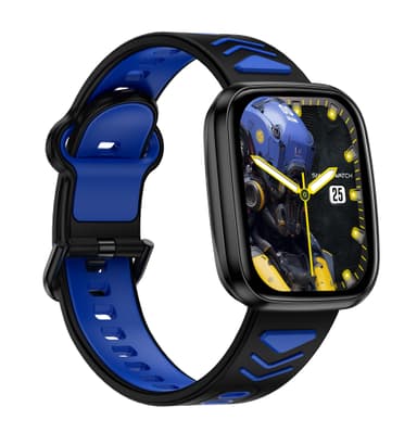 Smartwatch med Bluetooth-samtal och hälsoövervakning
