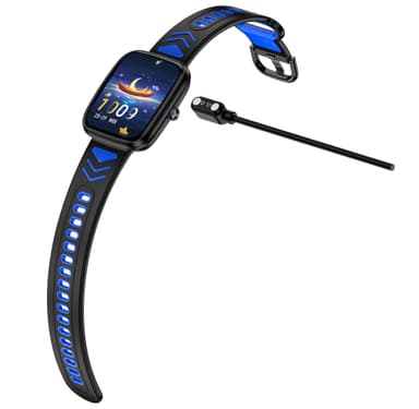 Smartwatch med Bluetooth-samtal och hälsoövervakning