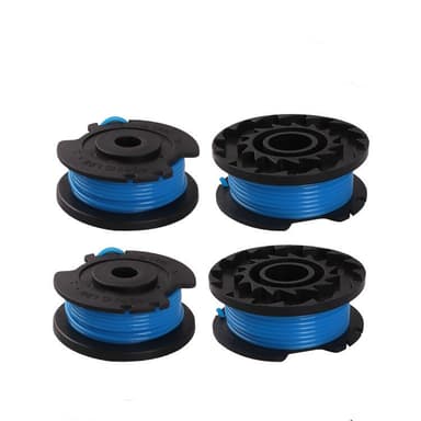 4-pack trådspolar för Greenworks Weed Eater grästrimmer Flerfärgad