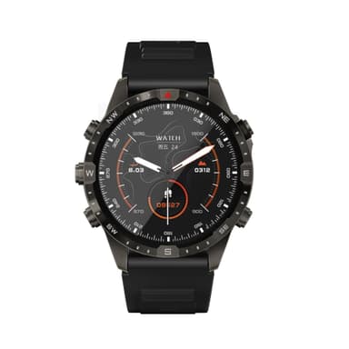 Sport Smartwatch med puls- och temperaturövervakning