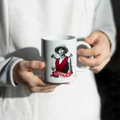 Grupo Erik One Piece mugg (Monkey D. Luffy)
