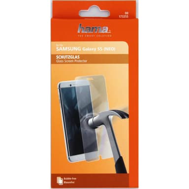 HAMA Skärmskydd Samsung S5 Härdat Glas
