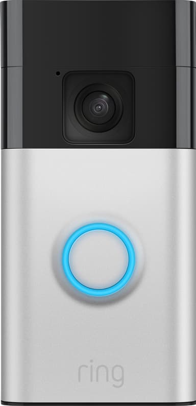 Ring Batteri videodörrklocka (satin nickel)