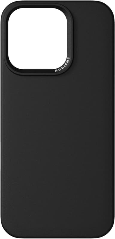 Nudient Thin v3 iPhone 16 Pro fodral (bläcksvart)