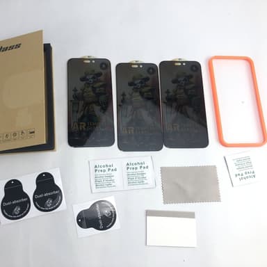Telefonskydd skärmskydd med hög klarhet mot fingeravtryck 3-pack iPhon