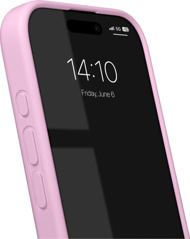 iDeal of Sweden Silicone iPhone 16 Pro fodral (tuggummirosa)