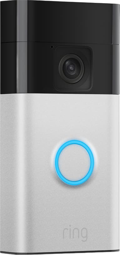 Ring Batteri videodörrklocka (satin nickel)