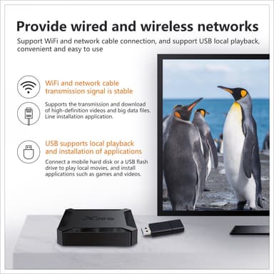 Smart TV box Android 10.0 4K 2GB+16GB