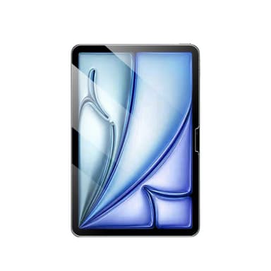 Skärmskydd i härdat glas för iPad - HD Clarity, Böjda kanter iPad Air