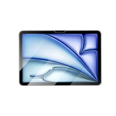 Skärmskydd i härdat glas för iPad - HD Clarity, Böjda kanter iPad Air