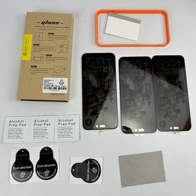 Telefonskydd skärmskydd med hög klarhet mot fingeravtryck 3-pack iPhon