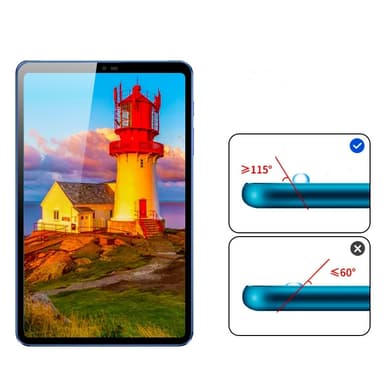Skärmskydd i härdat glas för Samsung Galaxy Tab A9-serien - 2.5D Arc E