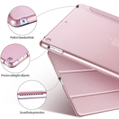 iPad Pro 9.7 2017 Smart Cover Case skal Roséguld