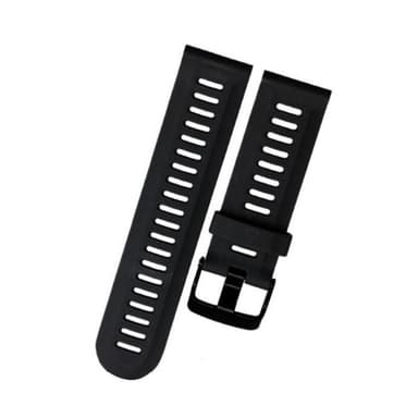 Armband för Garmin Fenix 3 HR/6X GPS/5X Sapphire/Descent MK1 Svart