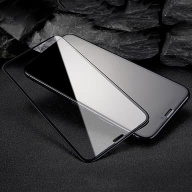 Skärmskydd iPhone X / iPhone XS 5D Härdat glas Svart
