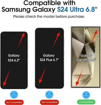 High Definition AR Anti-glare skärmskydd Samsung Galaxy S24 Ultra