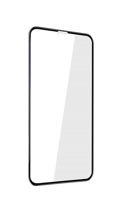 Skärmskydd iPhone XR Härdat glas Svart