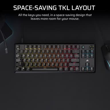 Corsair K70 Core TKL RGB tangentbord gaming