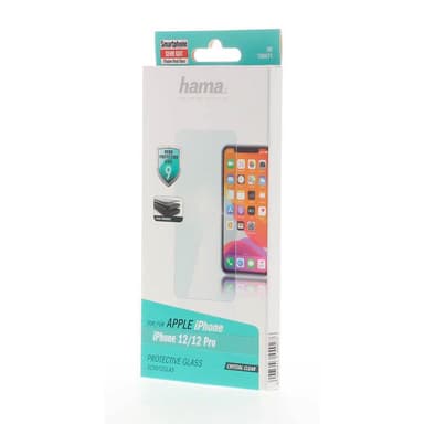 HAMA Härdat Glas Full Cover iPhone 12 / 12 Pro