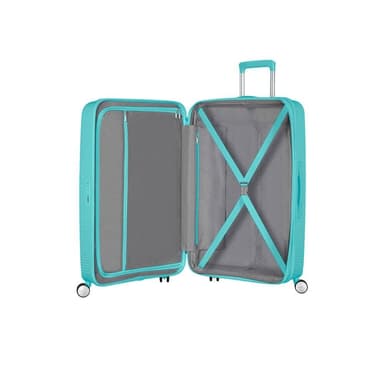 American Tourister Soundbox Spinner Expanderbar 77 cm Blå