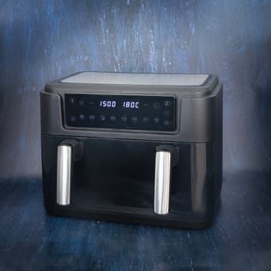 Gastronom dubbelzon airfryer 18290008 (svart)