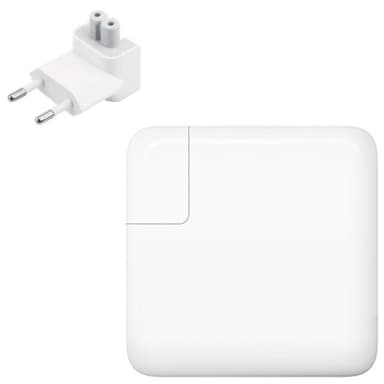 61W USB-C Strömadapter till Macbook Pro 13"", Vit