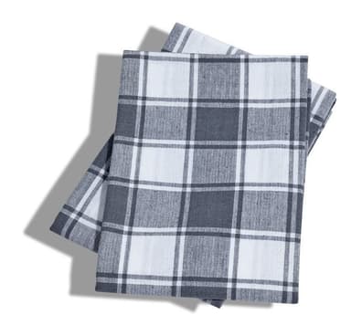 Queen Anne Kökshandduk 2-Pack Svart 45x65cm