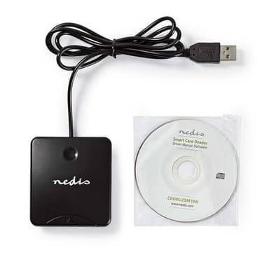 Nedis Kortläsare | Smart Card (ID) | USB 2.0