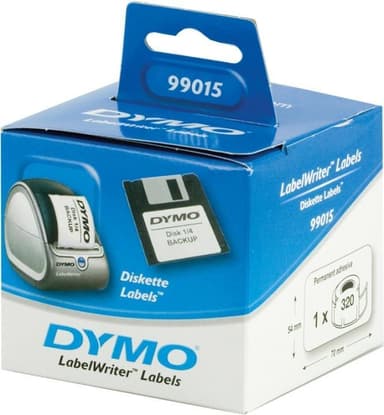DYMO LabelWriter diskettetiketter 70x54mm / 320st (S0722440)